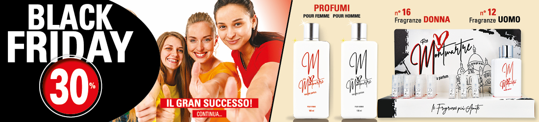 PROFUMI SUPER SCONTATI BLACK FRIDAY