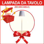 LAMPADA DA TAVOLO RICARICABILE