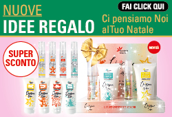 ESPOSITORE NUOVE CREME MANI E PROFUMINI NATALE COMPLETO